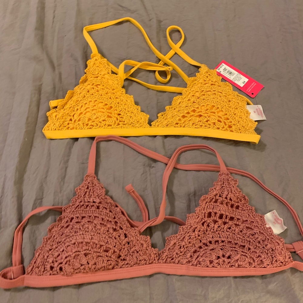 Lace Bathing Suit Tops
